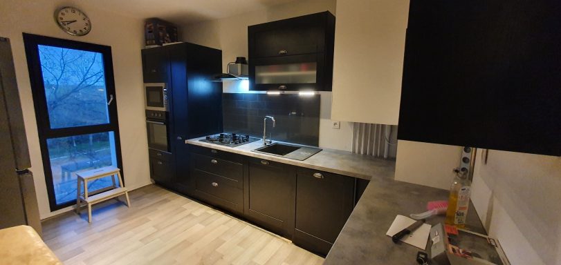 réalisation pose cuisine